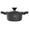 GRYTA BLACK LINE - klar/svart, Klassisk, metall/glas (20/9,6cm) - Gourmesto