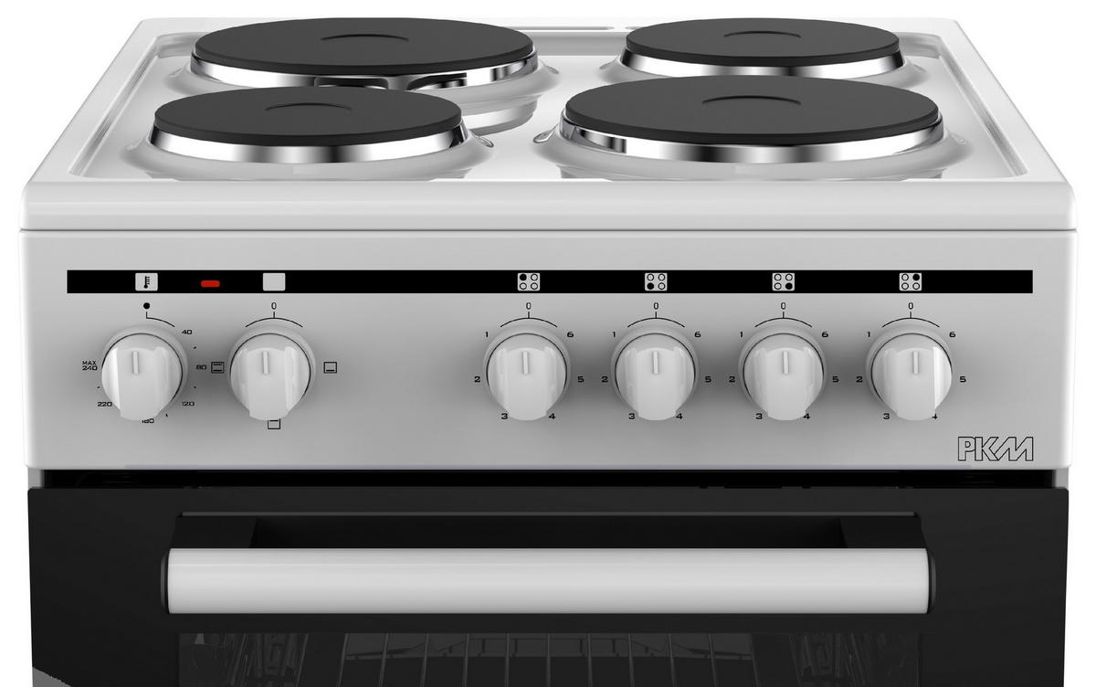 Herd EH4-50KPGDQ Weiß - Weiß, Basics, Metall (49,8/86/61cm) - PKM