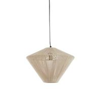 LAMPA WISZĄCA 2973284 FELIDA - kremowy, Basics, metal/tkanina (42/32/32cm) - Light & Living