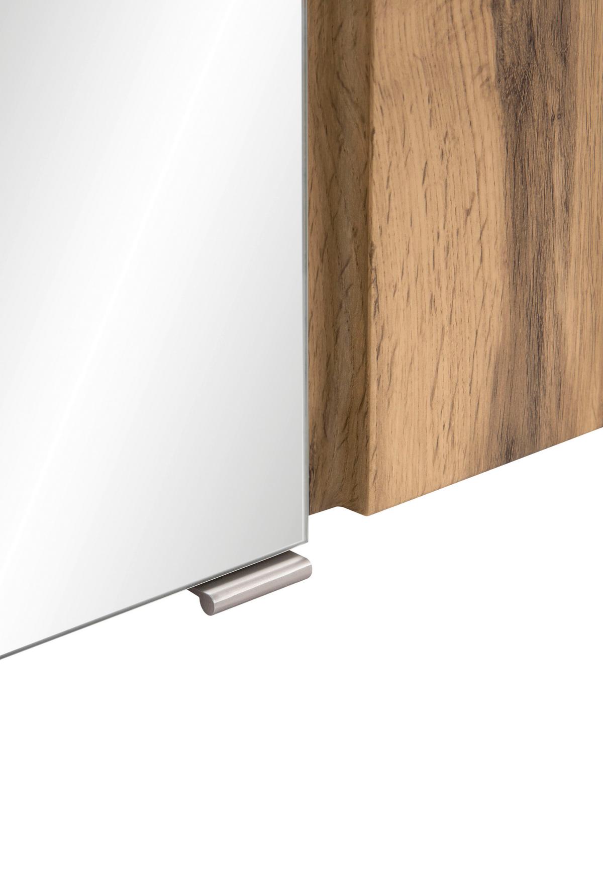 Spiegelschrank Varese ca. 105x64 cm Eiche Wotan - MODERN, Glas/Holzwerkstoff (105/64/20cm) - Held