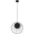 Hängeleuchte Sun max. 60 Watt - Schwarz, LIFESTYLE, Metall (41/164,5cm) - Modern Living Hängeleuchte Sun max. 60 Watt - Schwarz, LIFESTYLE, Metall (41/164,5cm) - Modern Living