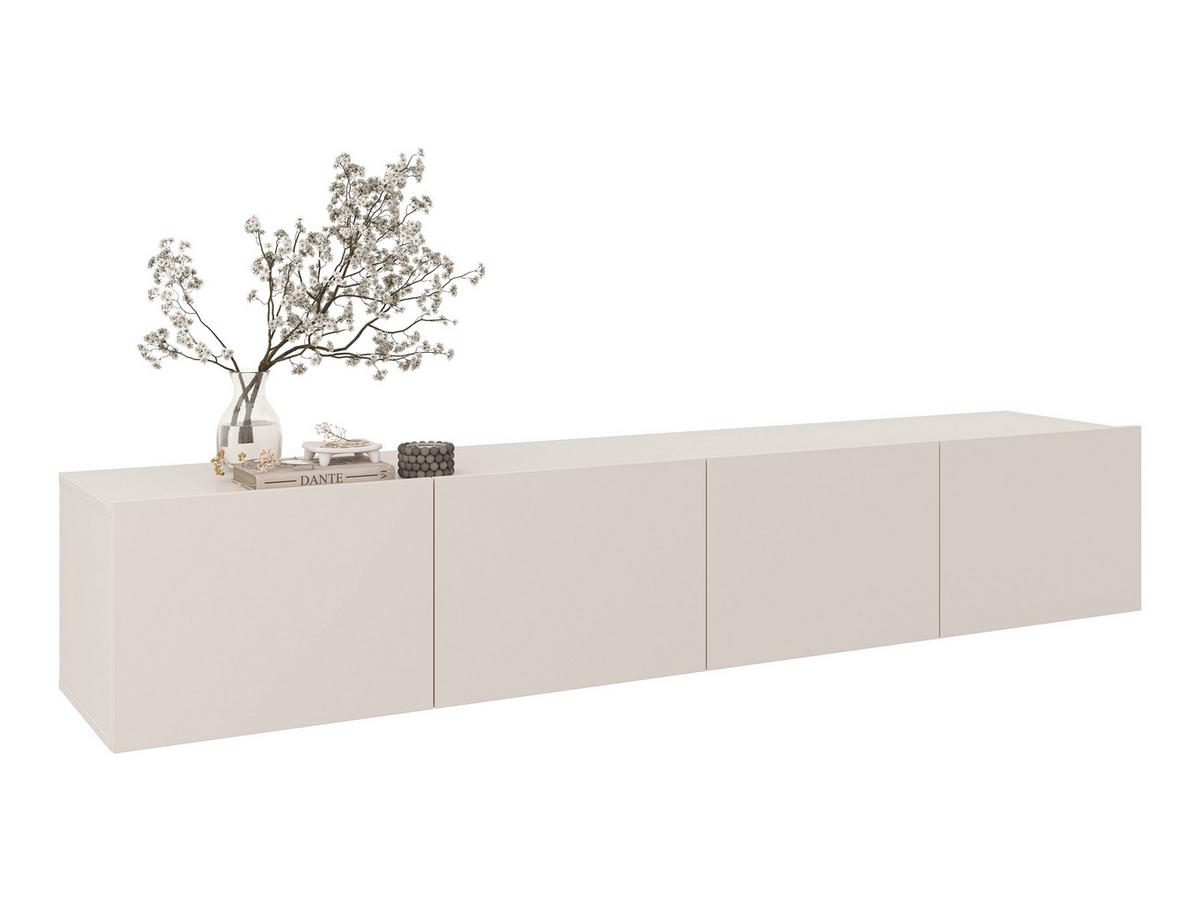 KOMODA NISKA NEWNIQ - kaszmir, Design, materiał drewnopochodny (200/36,7/42cm) - Hom`in