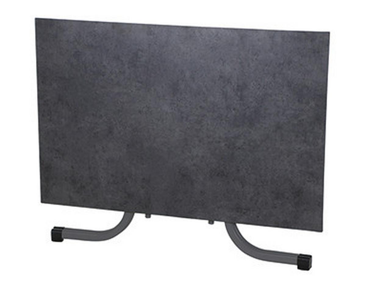 GARTENKLAPPTISCH K98065 - Anthrazit, KONVENTIONELL, Holzwerkstoff/Kunststoff (140/90/71cm) - Siena Garden