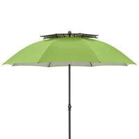Sonnenschirm GS Windprofi Neo 200 Hellgrün ca. 200x238cm - Anthrazit/Hellgrün, KONVENTIONELL, Textil/Metall (200/238cm) - Doppler