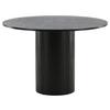 ESSTISCH BIANCA - Schwarz, Design, Holzwerkstoff (110/110/75cm) - Livetastic