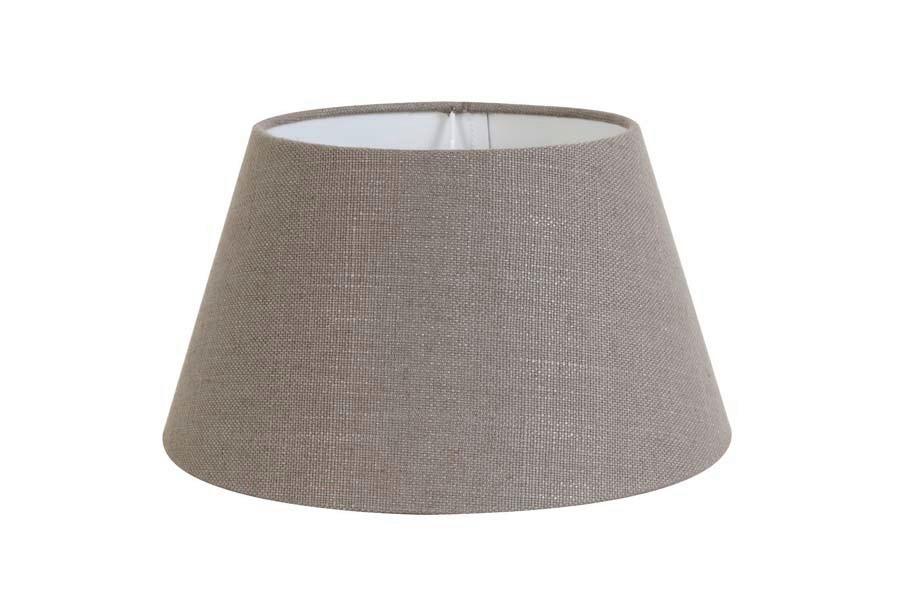 ABAŻUR 2045852 - brązowy, Lifestyle, tkanina (45/35/25cm) - Light & Living