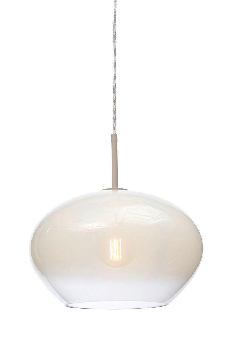 LAMPA WISZĄCA BOLOGNA - biały, Trend, szkło (35/23cm) - It's about Romi