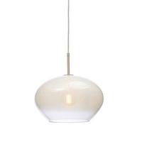 LAMPA WISZĄCA BOLOGNA - biały, Trend, szkło (35/23cm) - It's about Romi