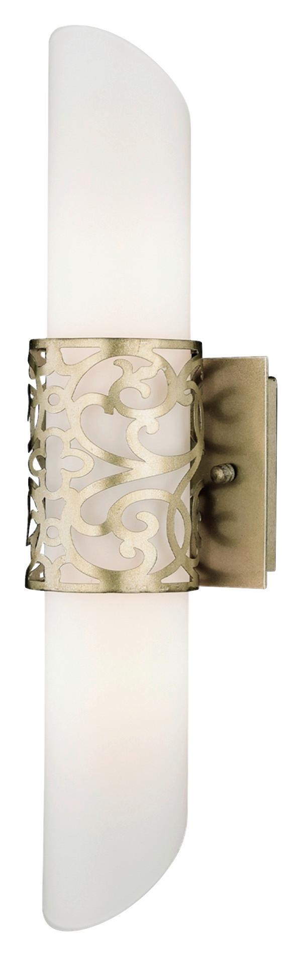 WANDLEUCHTE VENERA - Messingfarben, Basics, Glas/Metall (12/45,7/11,3cm) - MAYTONI