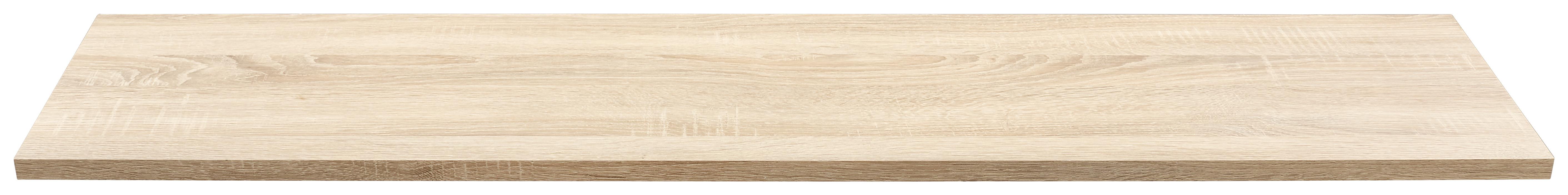 Falipolc Tölgy Szín 120/30 Skate - Sonoma tölgy, Modern, faalapú anyag (120/1,8/30cm)