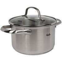 GARNEK 040 113 20 000 0 FISSLER - kolor srebrny, Basics, metal/szkło (20cm) - Fissler