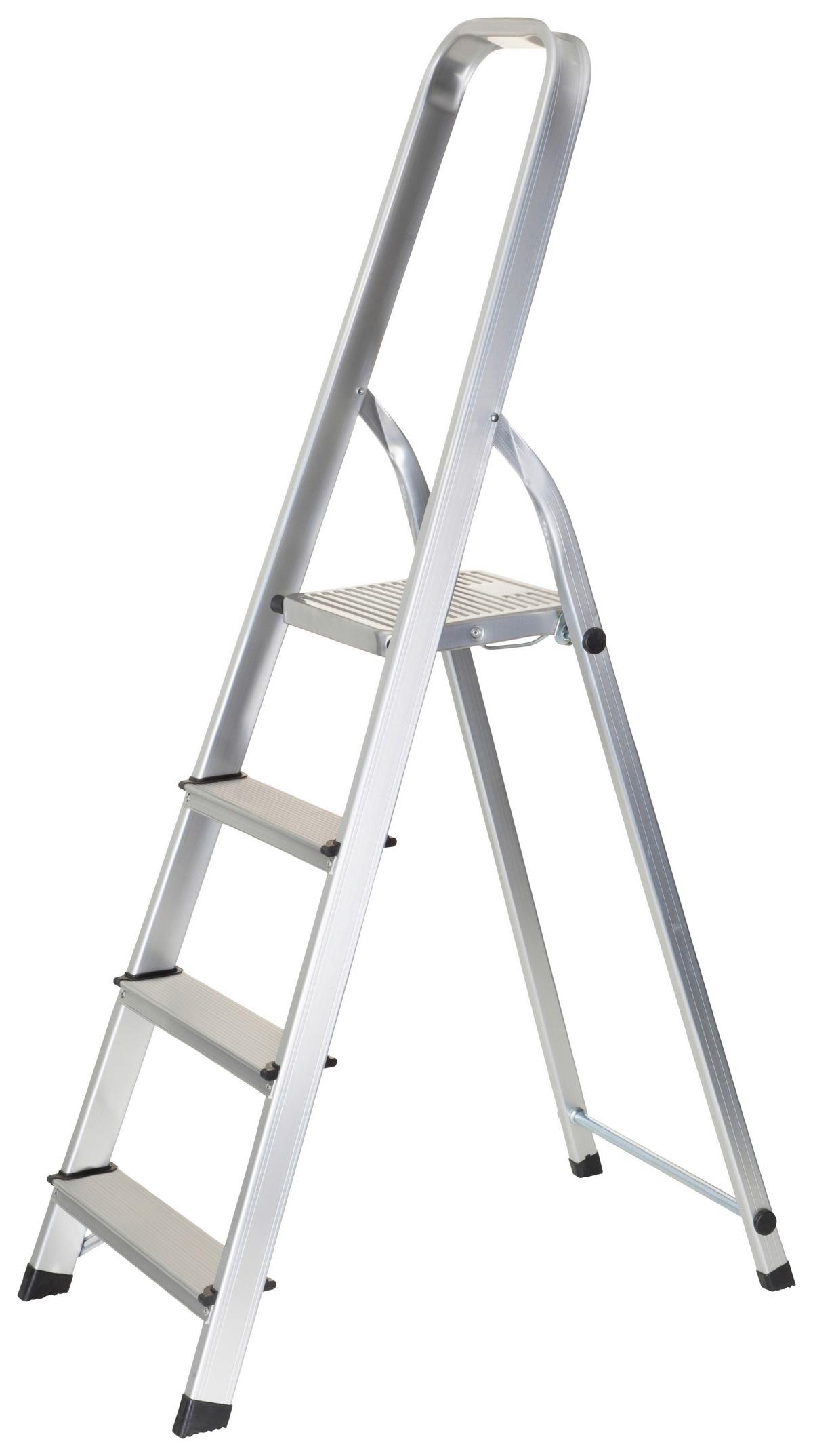 Lestev Solid Ii, Aluminij - barve aluminija, Basics, kovina (42/146,5/12cm) - MID.YOU