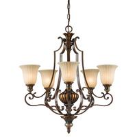 Luster Kelham Fe-Kelham-Hall5-Uplt - brončane boje, Natur, staklo/metal (68.6/86.5cm)