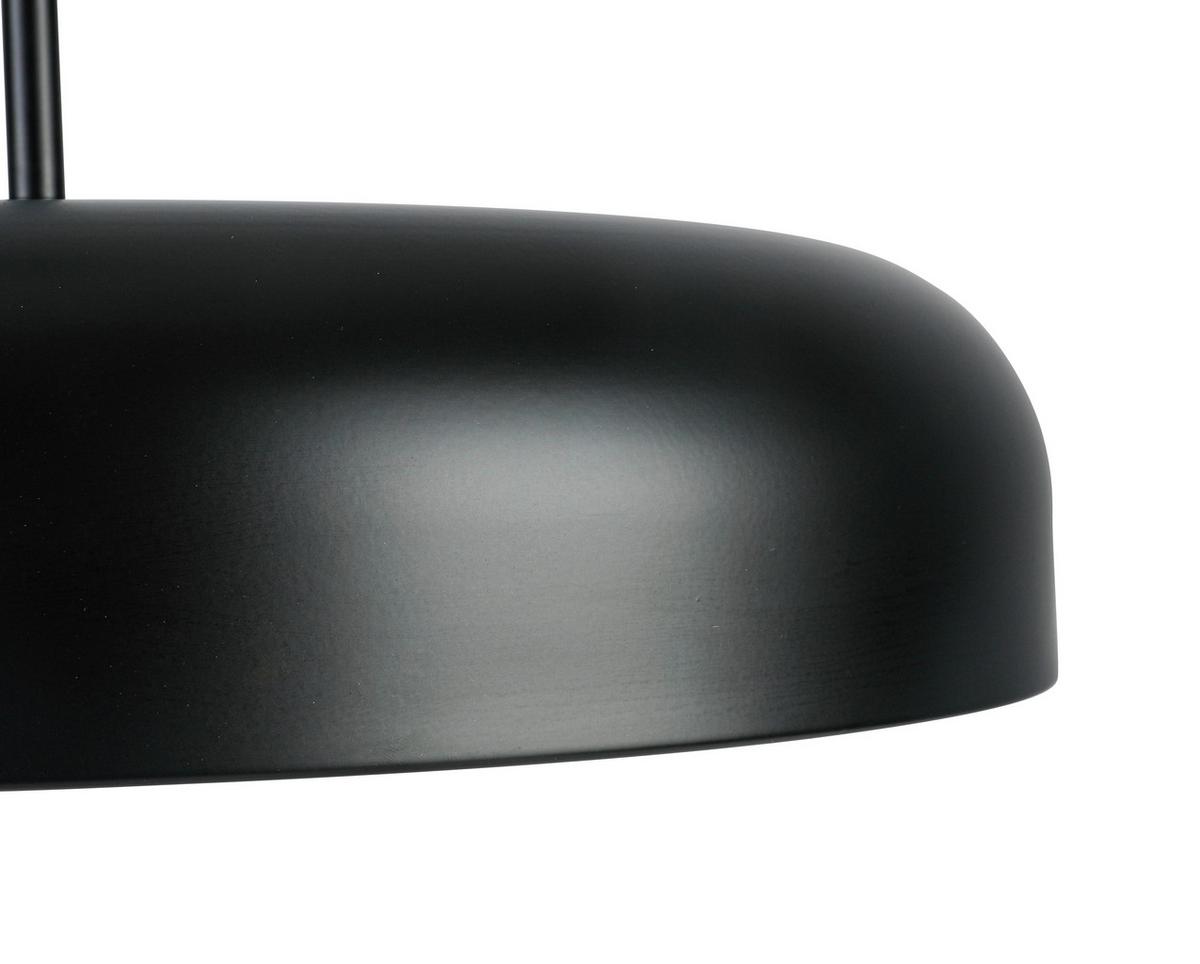 LED-Hängeleuchte Mike Schwarz/Weiß max. 36 Watt - Transparent/Schwarz, MODERN, Kunststoff/Metall (40/130cm) - Mömax