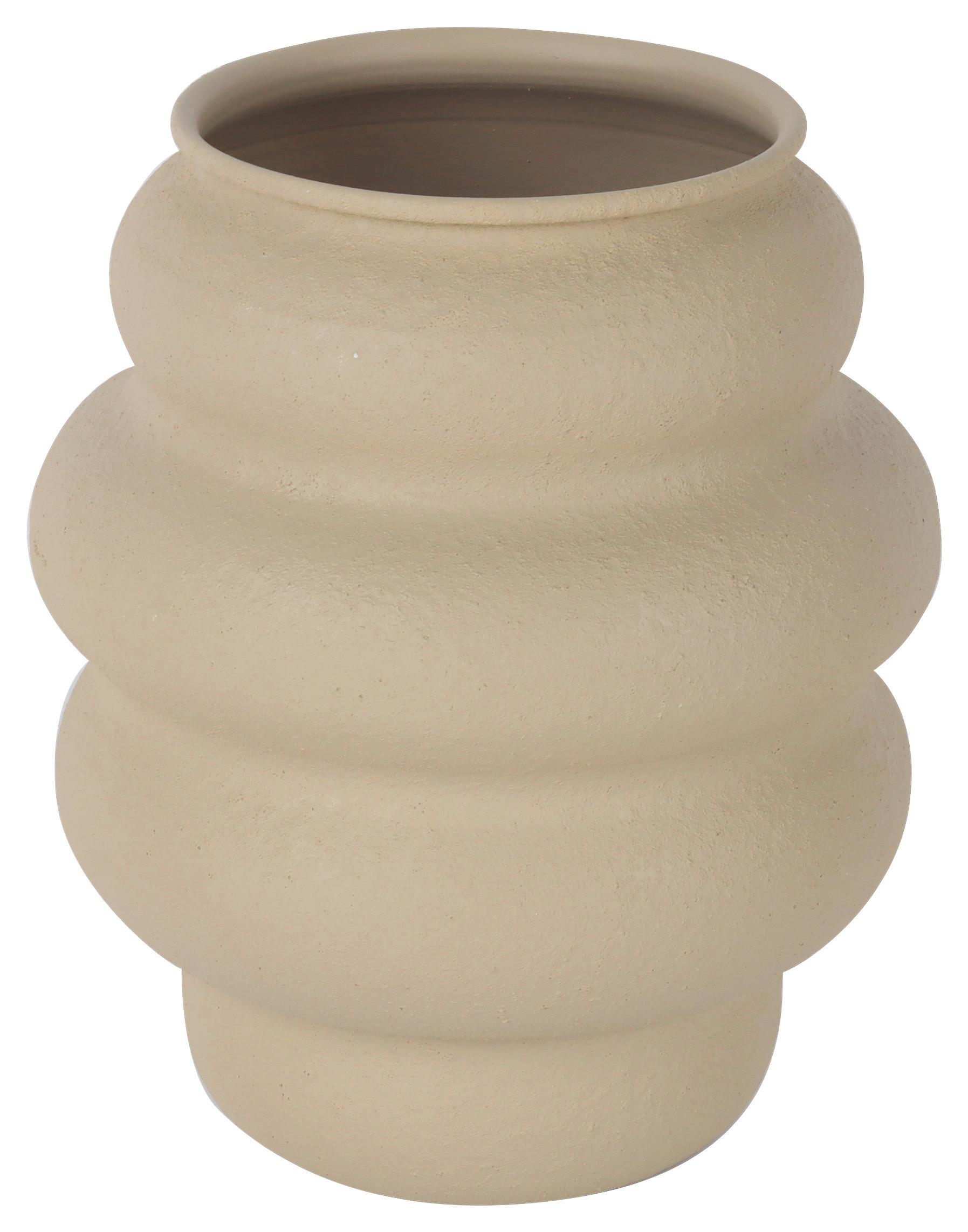 VAS JOLIE - beige, metall (18,5/22cm) - Mömax