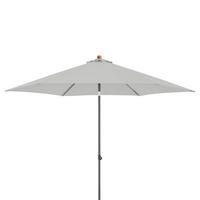 Sonnenschirm MyZone Push up 300 Anthrazit/Hellgrau - Anthrazit/Hellgrau, Basics, Textil/Metall (300cm) - Doppler