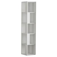 ECKREGAL PIANO ECKREGAL - Weiss, Design, Holzwerkstoff (32/159/32cm) - Livetastic