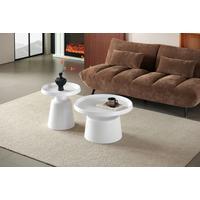 Stolić Camden - bijela, Lifestyle, metal (70/50/70/50/41/50cm) - Modern Living