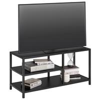 TV-Element in Schwarz - Schwarz, Modern, Holzwerkstoff/Metall (90/44/34cm) - Mömax