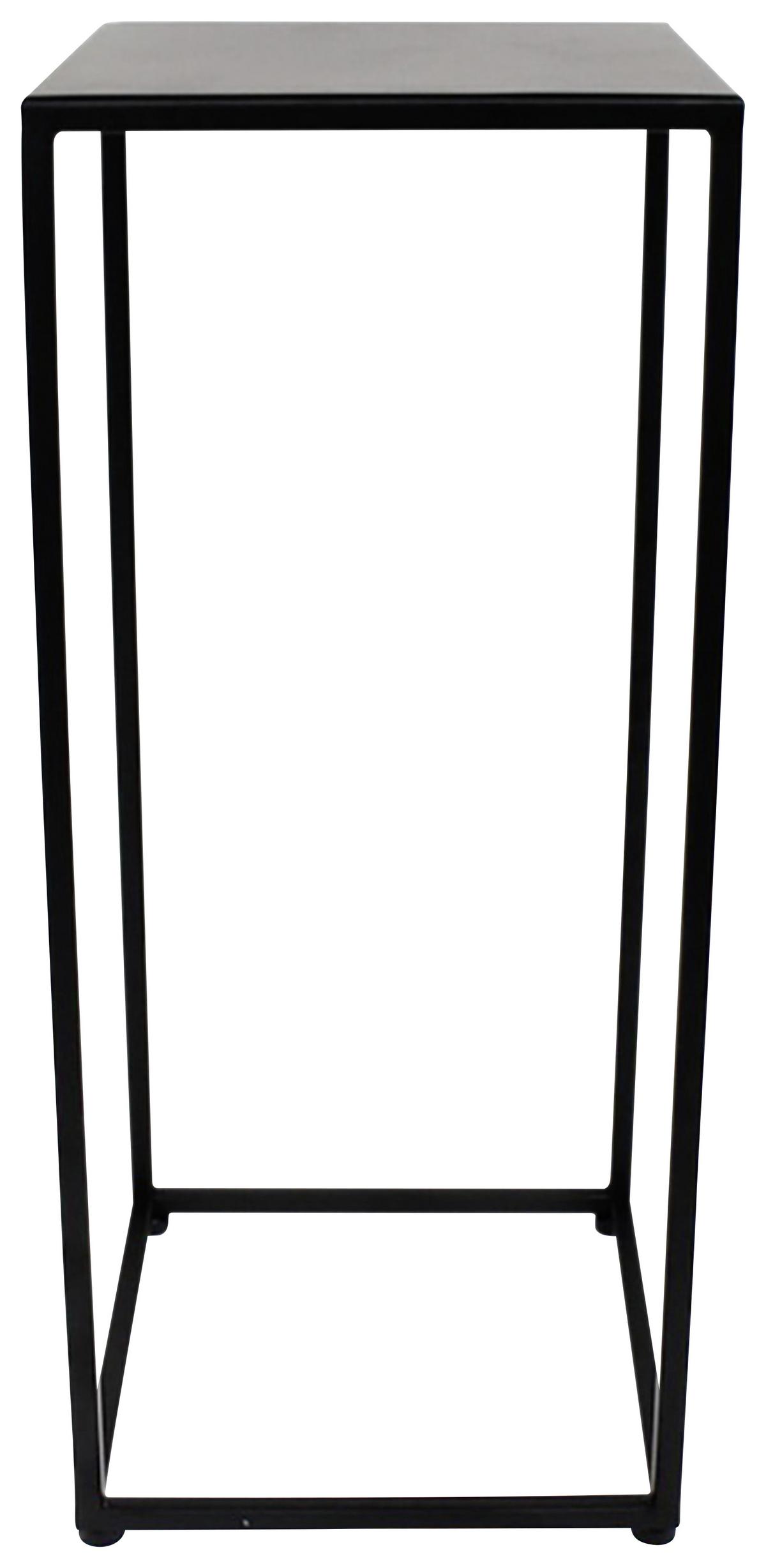 STOJAK NA KWIATY SILKE - czarny, Lifestyle, metal (25/25/60cm) - Landscape