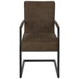Armlehnstuhl in Taupe - Taupe/Schwarz, LIFESTYLE, Textil (51,5/92/70cm) - Modern Living Armlehnstuhl in Taupe - Taupe/Schwarz, LIFESTYLE, Textil (51,5/92/70cm) - Modern Living