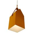 Hängeleuchte Reader max. 40 Watt - Gelb, LIFESTYLE, Metall (18/18/58cm) - Modern Living Hängeleuchte Reader max. 40 Watt - Gelb, LIFESTYLE, Metall (18/18/58cm) - Modern Living