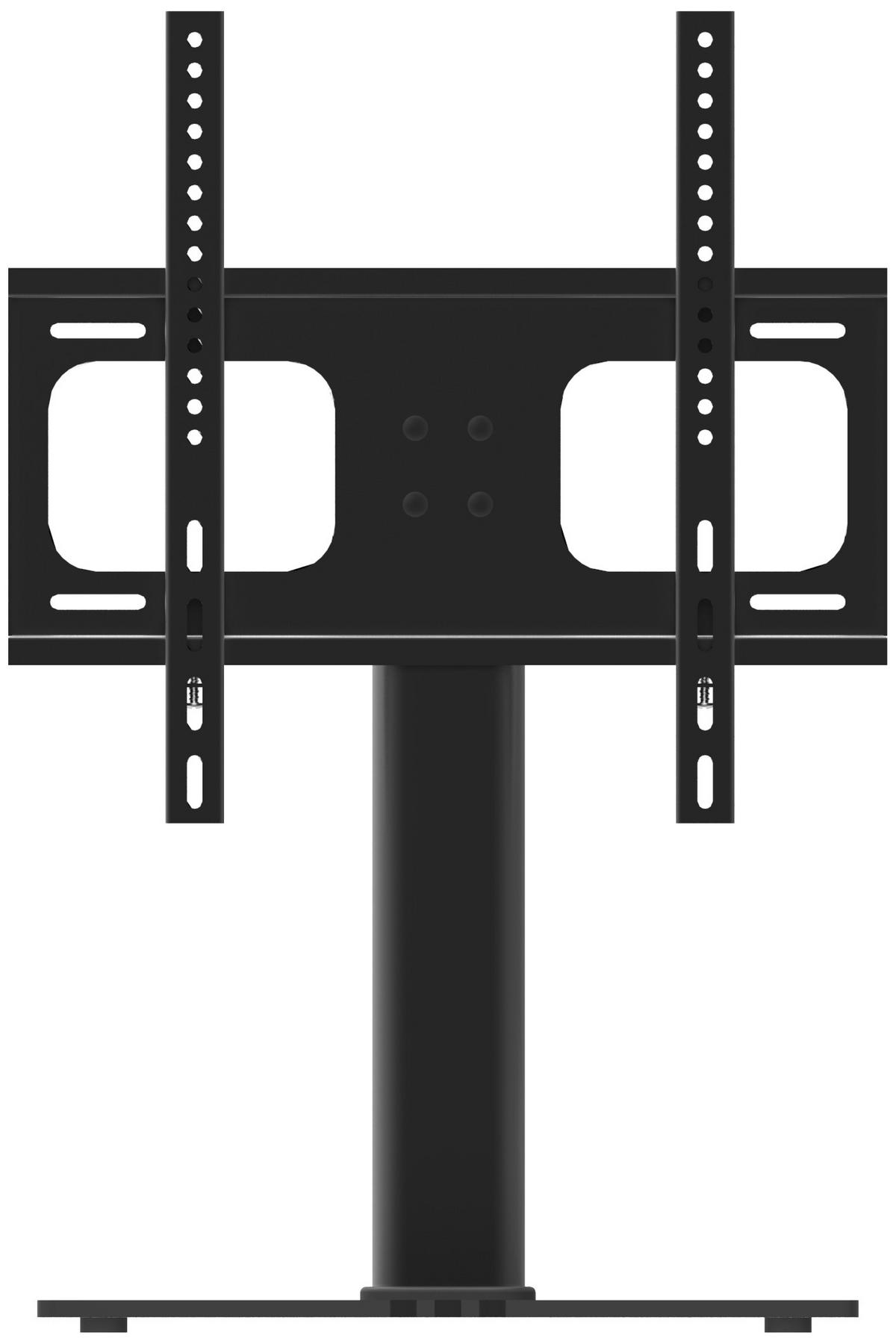 Stojalo Za Tv B-tts 400, Črna - črna, Basics, kovina/steklo (46/67,4/24cm) - MID.YOU