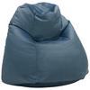 Sitzsack Verona Samt in Türkis - Türkis/Blau, Textil (90/105/90cm) - Mömax
