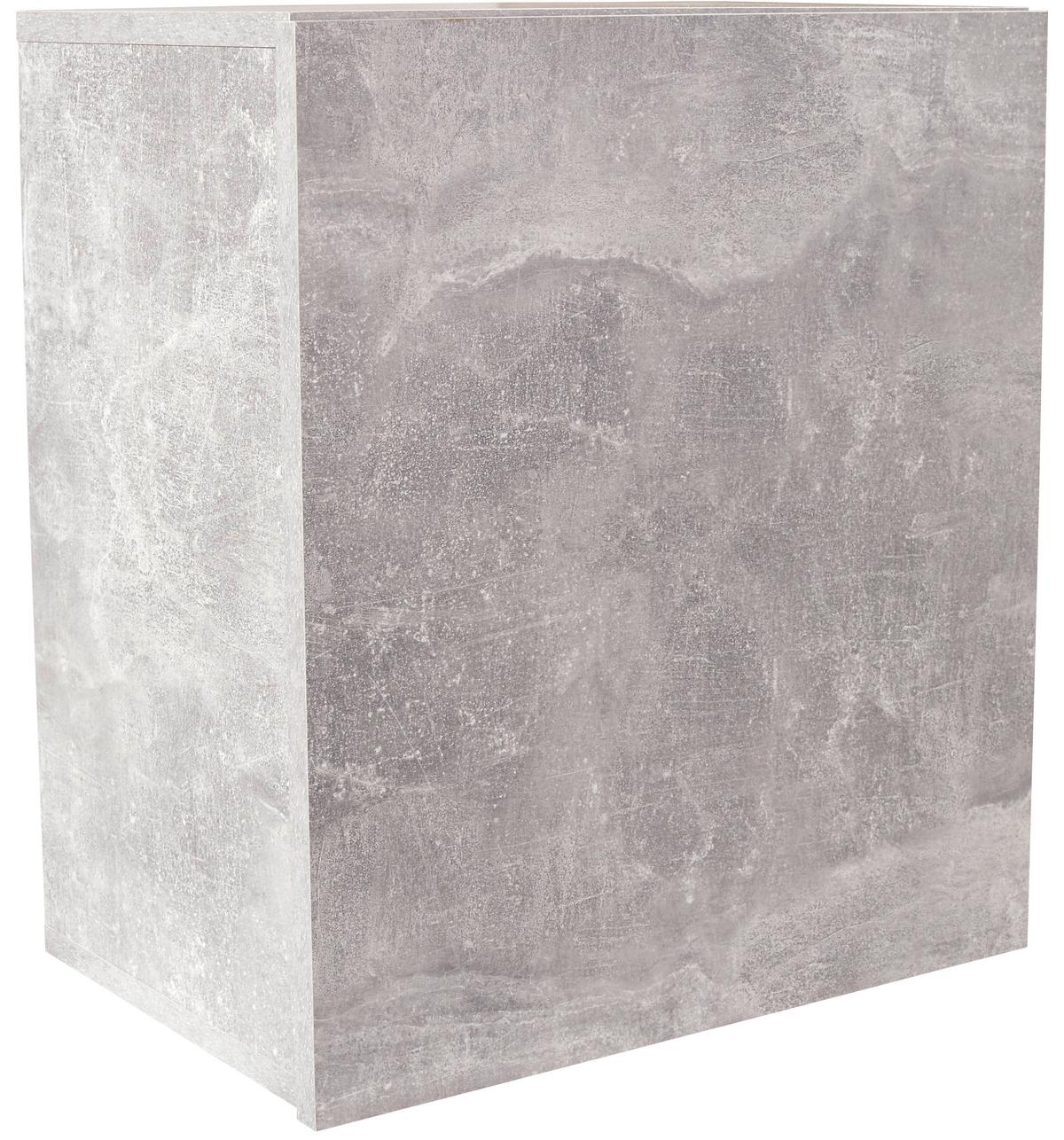 Viseča Omara Geno, Siva - siva, Moderno, leseni material (50/51/28cm) - Mömax