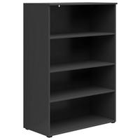 Regal Multistauraum Graphitfarben - Anthrazit/Graphitfarben, Modern, Holzwerkstoff/Kunststoff (80/115/40cm) - Premium Living