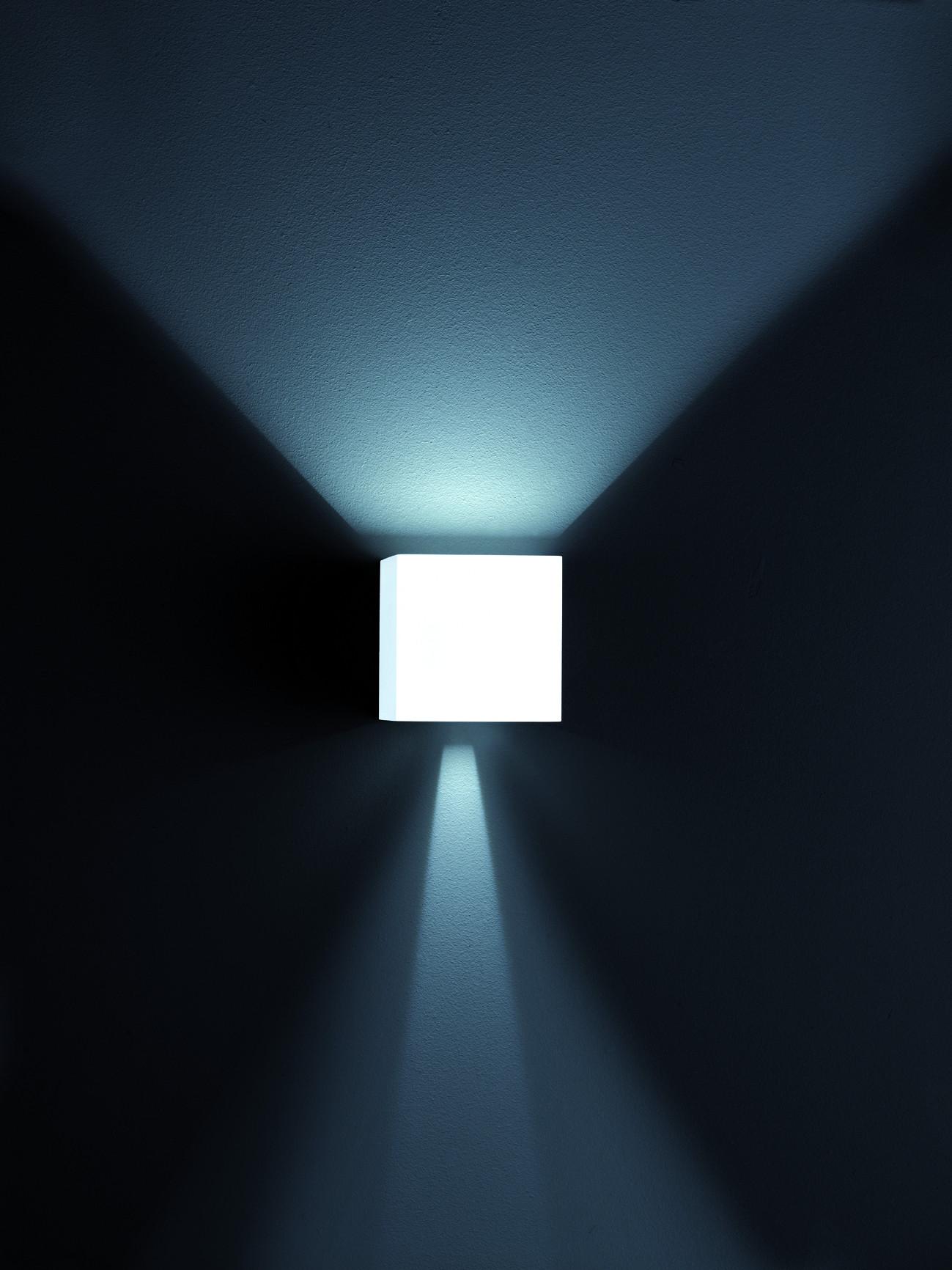 LAMPA ZEWNĘTRZNA LED A28242.07 SIRI44 - biały, Basics, metal (10/10/10cm) - Helestra