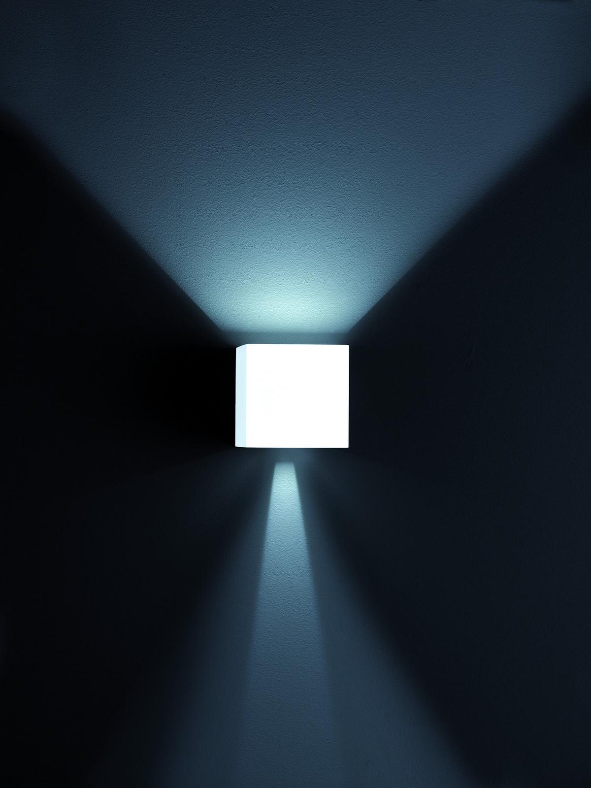 LAMPA ZEWNĘTRZNA LED A28242.07 SIRI44 - biały, Basics, metal (10/10/10cm) - Helestra