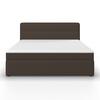 BOXSÄNG MARCO - brun/svart, Modern, trä/textil (180/200cm) - Bessagi Home