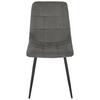 STOL NINO - grå/svart, Modern, metall/trä (45/88/54,5cm) - Mömax