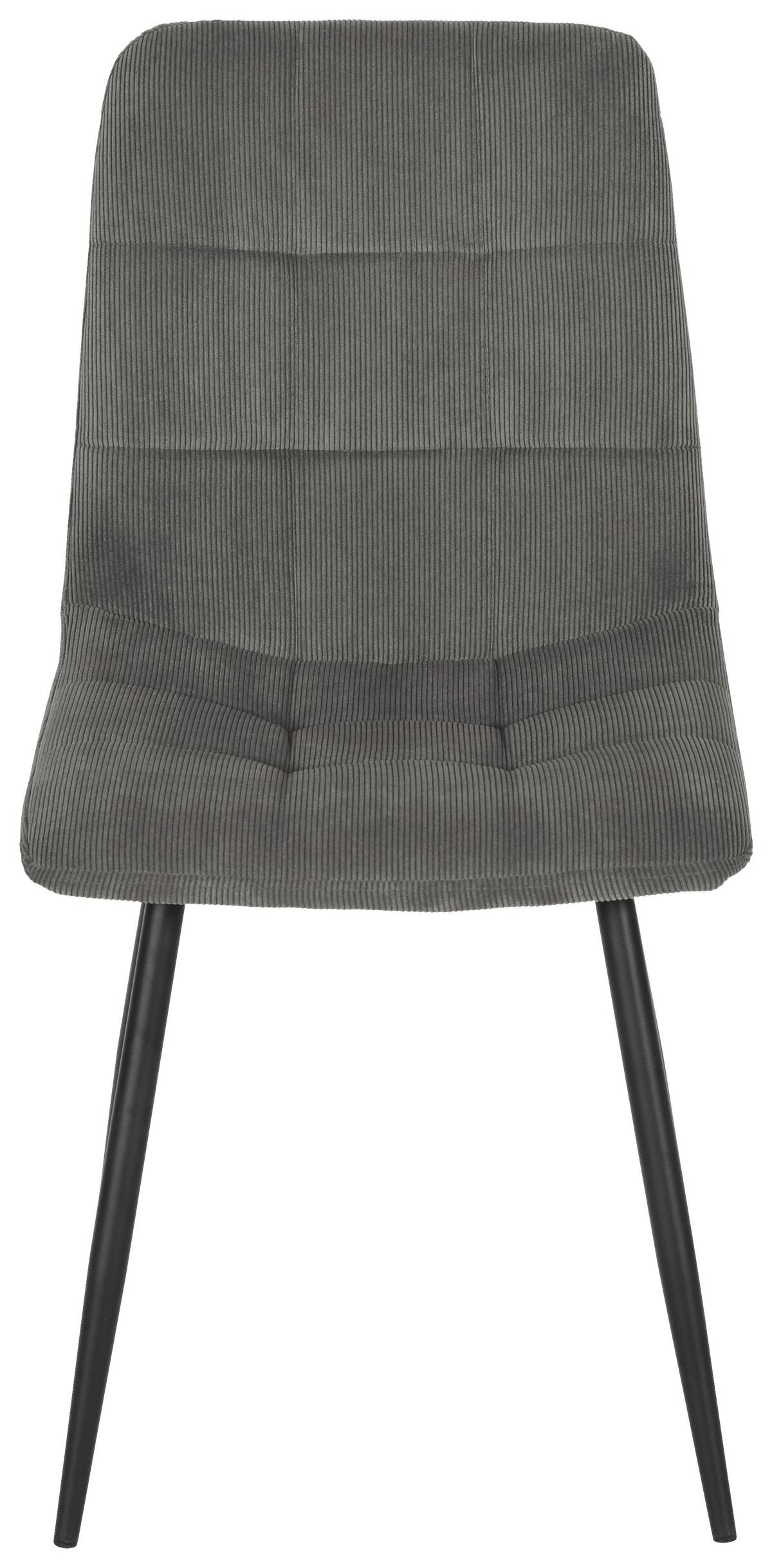 Stolica Nino - siva/crna, Moderno, drvo/metal (45/88/54,5cm) - Based