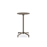 Garten-Bartisch VERSA in Cappuccino, rund - Cappuccino, Basics, Metall (60/74/102cm) - Gardenson
