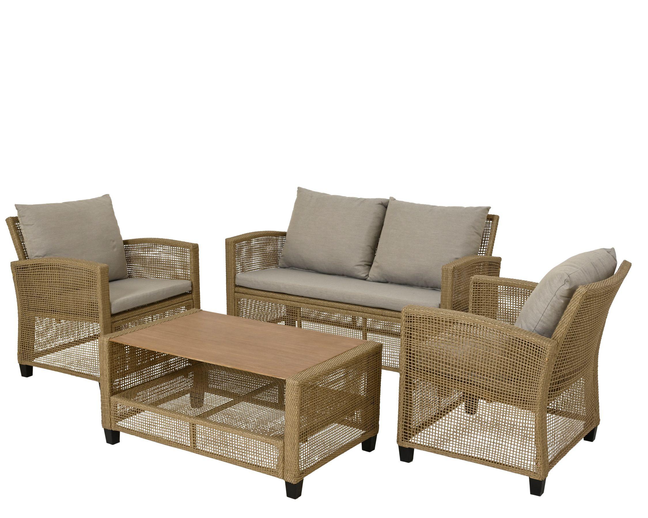 Kerti Garnitúra Luana - Modern (124/75/68cm) - Modern Living