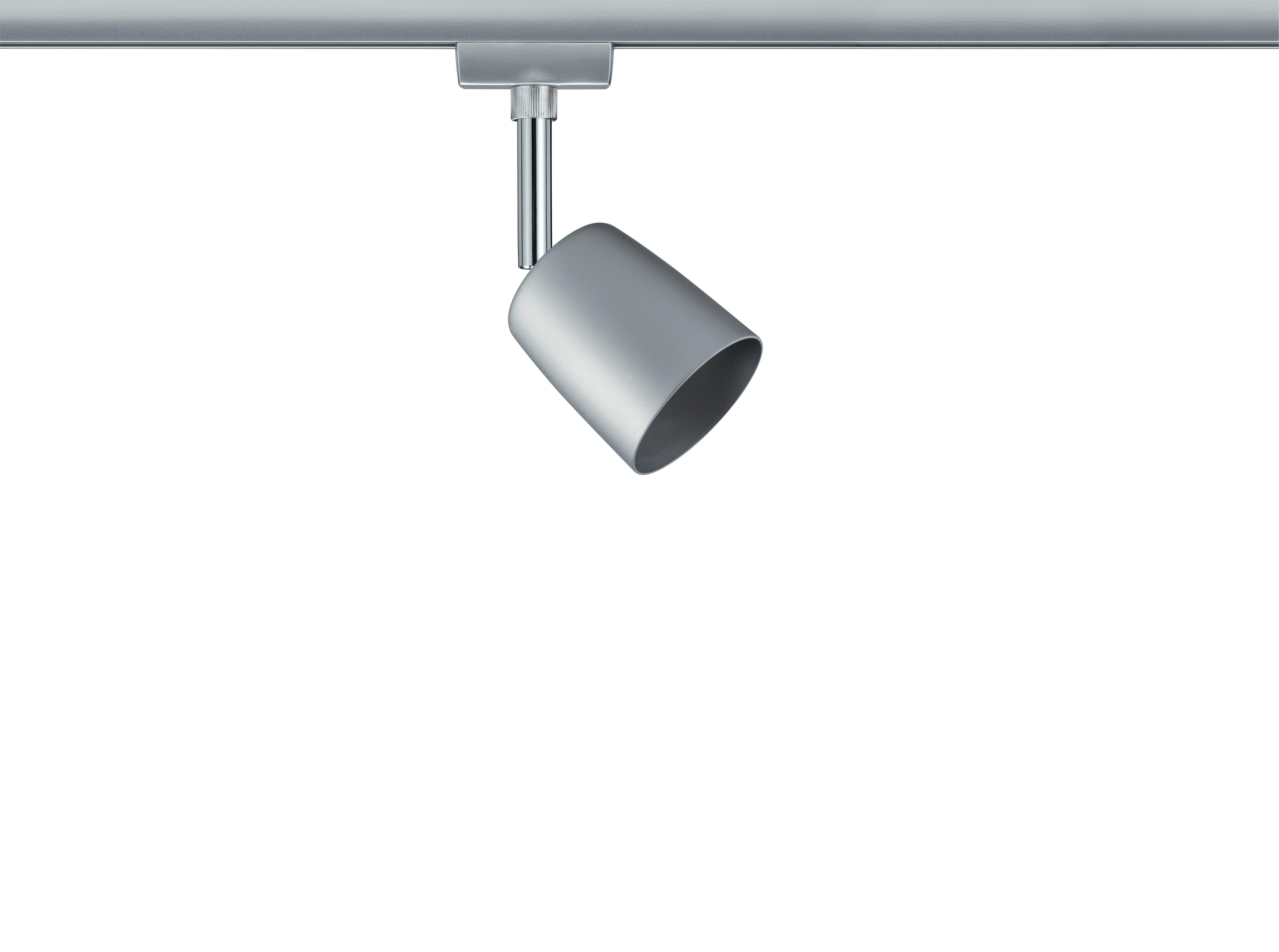 Schienensystem-Strahler Spot Cover max. 10 Watt - Chromfarben, Design, Metall (5.8/14/9cm) - Paulmann