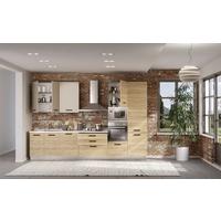 Kuhinjski Blok S Aparatima Rovere - siva/boje hrasta, Moderno, drvni materijal/metal (360/240/60cm) - Mömax