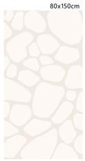 Tepih Visokog Flora Vienna - krem, Konvencionalno, tekstil (80/150cm) - Mömax