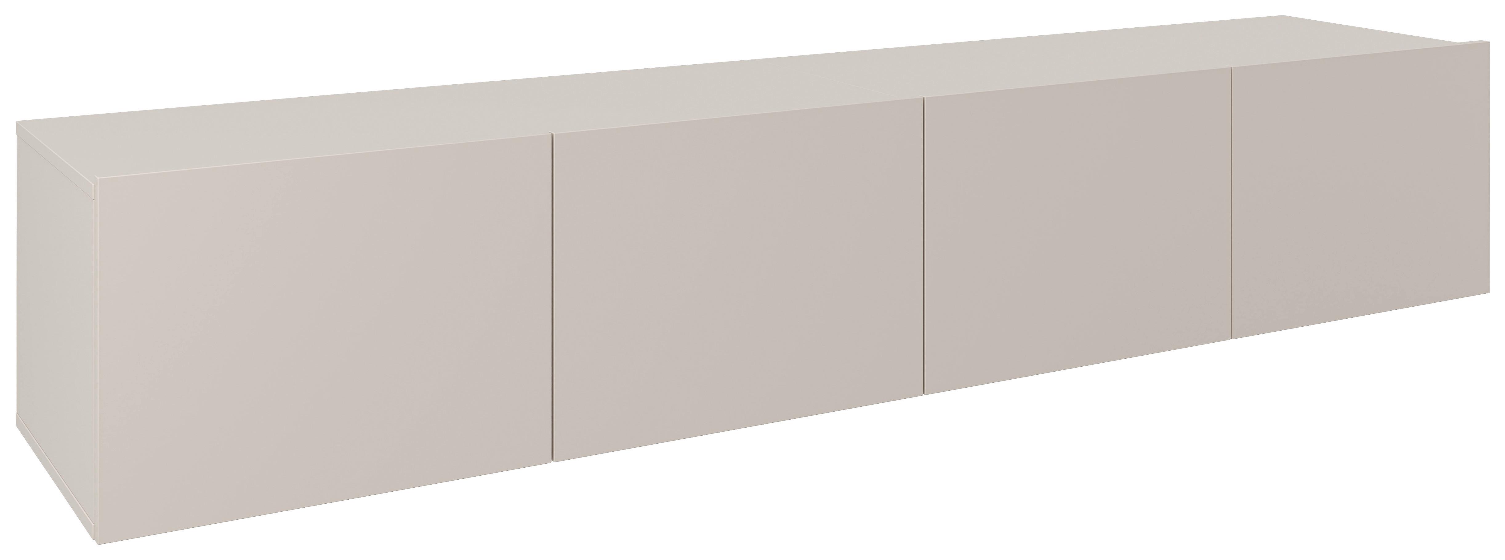 KOMODA NISKA NEWNIQ - kaszmir, Design, materiał drewnopochodny (200/36,7/42cm) - Hom`in