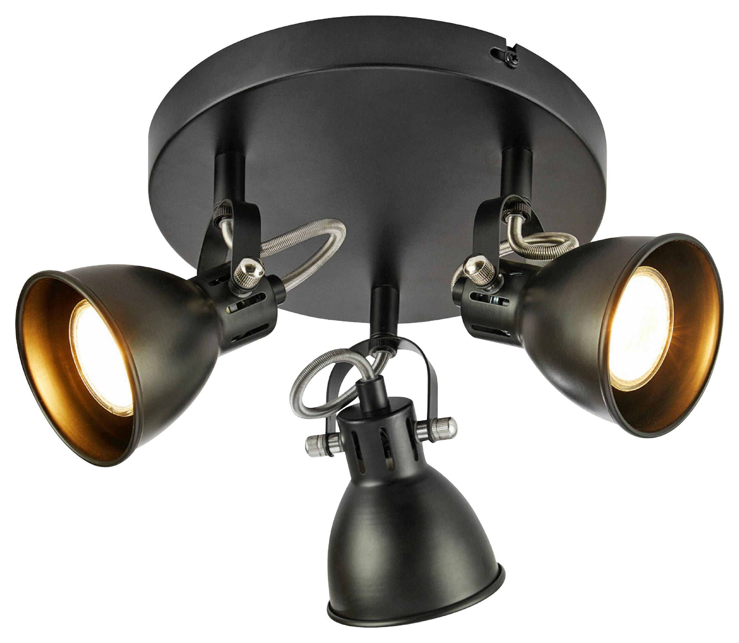 Deckenleuchte Mion Ceiling Schwarz max. 7 Watt - Schwarz, Basics, Metall (30/30/18cm) - Markslöjd