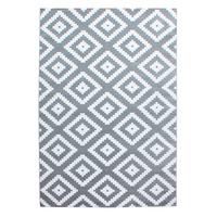 Webteppich Plus Grau ca. 140x200cm - Grau, Basics, Textil (140/200cm) - Novel