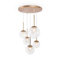 Pendelleuchte Goldfarben Max. 20 Watt - Goldfarben, Modern, Metall (45/64,1cm) - MAYTONI