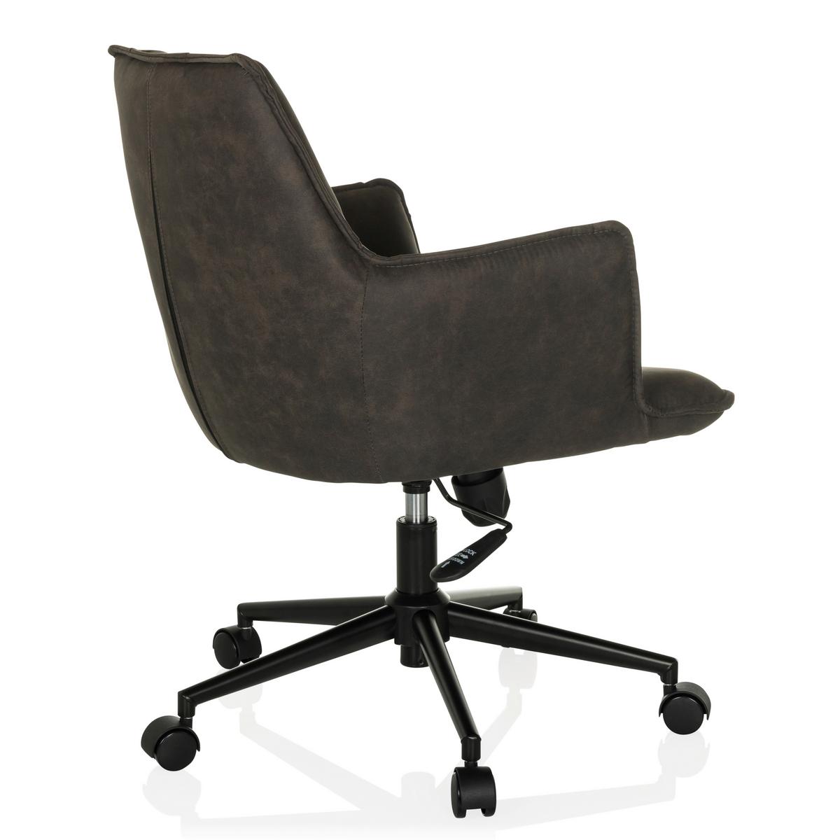 Vrtljivi Stol Solao Life, Temno Zelena - temno siva/črna, Moderno, kovina/umetna masa (54/85/70cm) - MID.YOU