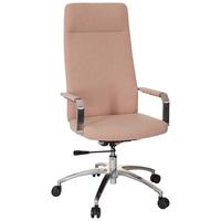 Vrtljivi Stol Saranto Plus I, Bež - barve aluminija/bež, Moderno, kovina/umetna masa (56/131/67cm) - MID.YOU