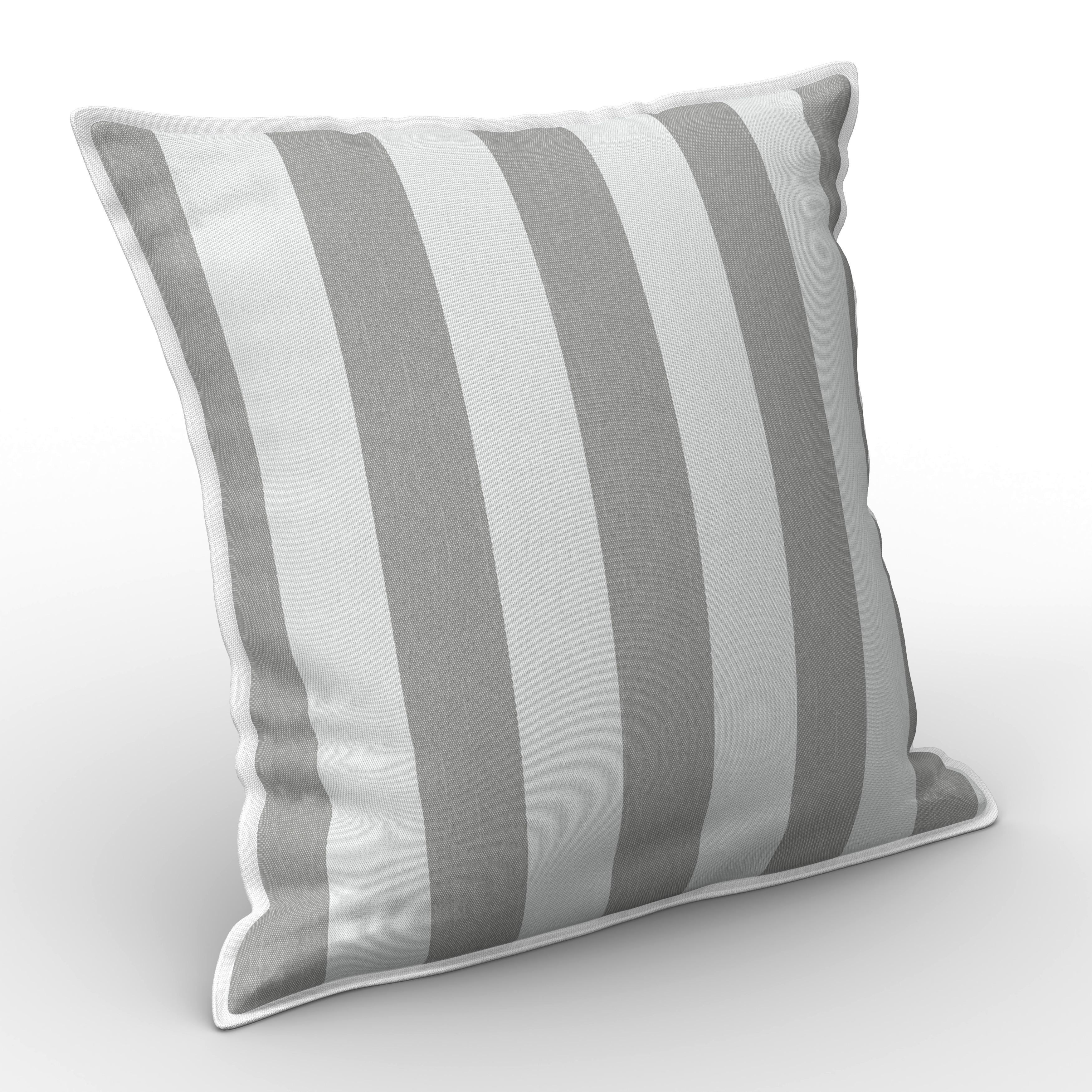 UTOMHUSKUDDE MAGDA - grå, Modern, textil (45/8/45cm) - Bessagi Garden