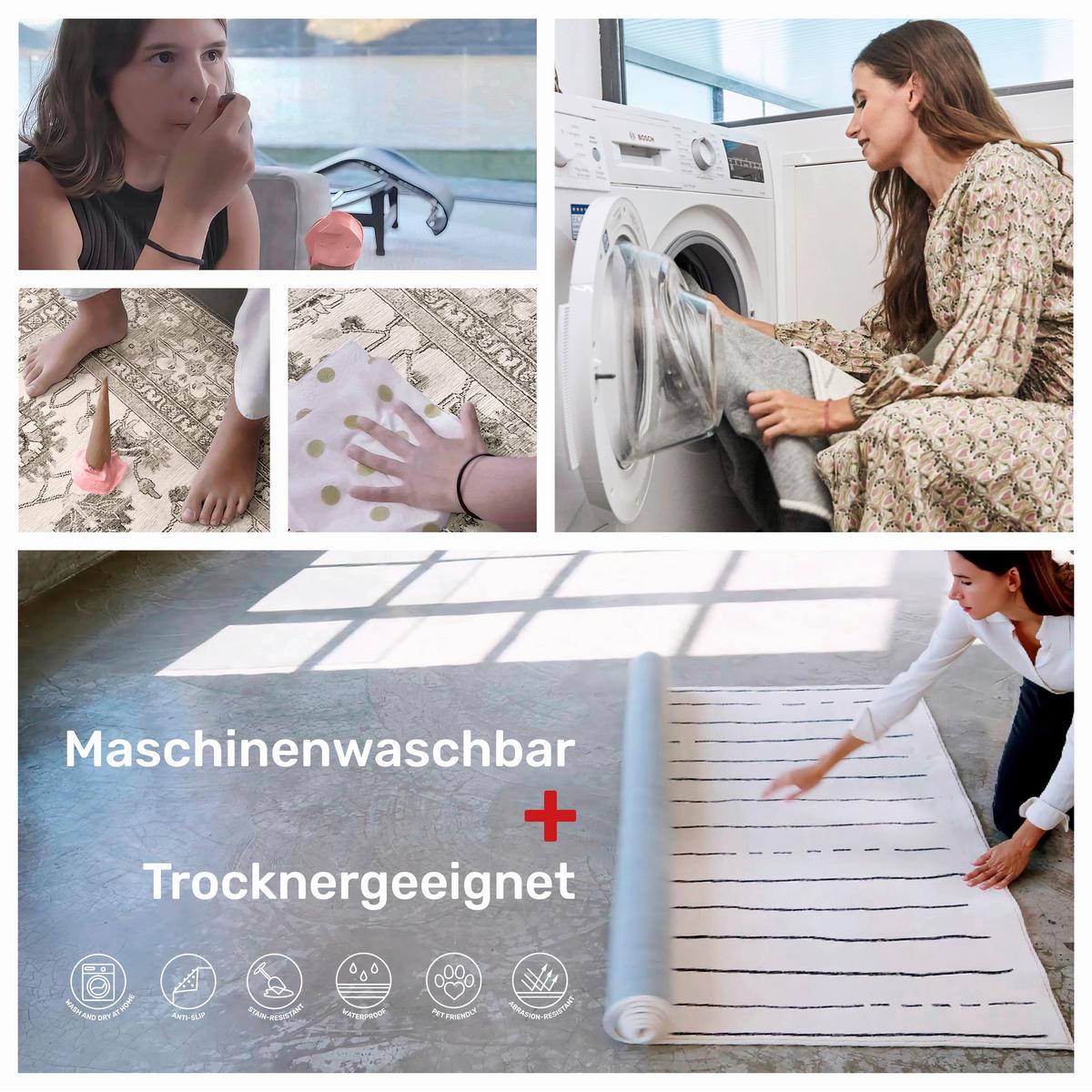 DYWAN DZIECIĘCY ZOONIA LIVING-KIDS8197 - kremowy/różnokolorowy, Design, tkanina (80/150cm) - Lindorug