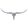 Wnddeko Wohnling Silberfarben - Silberfarben, MODERN, Metall (125/60/10cm) - MID.YOU
