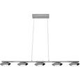 Led Hängeleuchte Leonita - Chromfarben, MODERN, Metall (90/11,5/120cm) - MÖMAX modern living